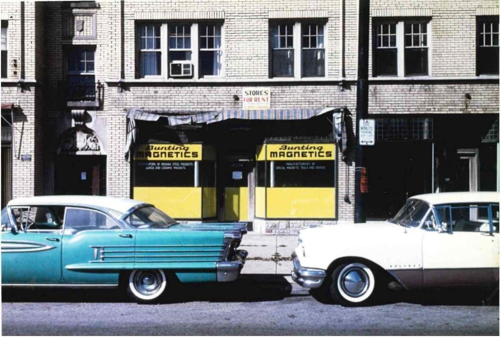 Bunting Magnetics first storefront