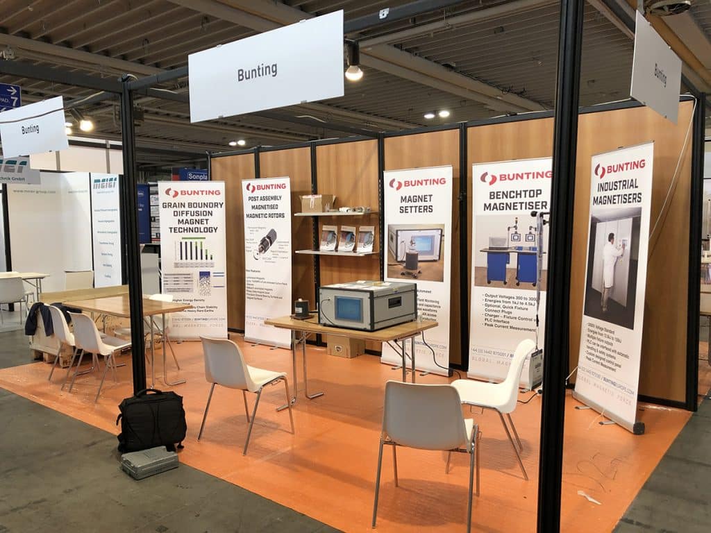 Bunting Berkhamsted Stand in Coiltech Italia 2021