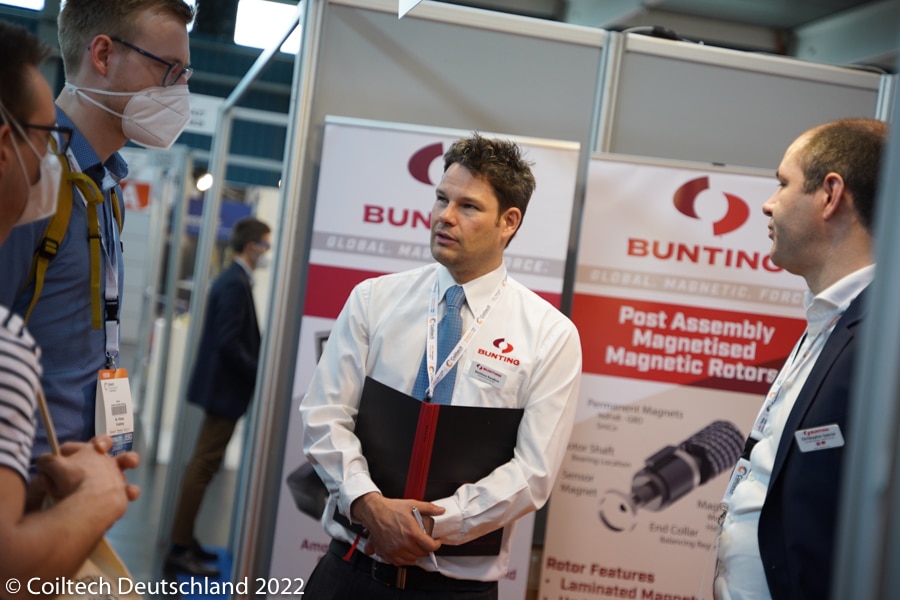 Expo Bunting stand at Coiltech Deutschland