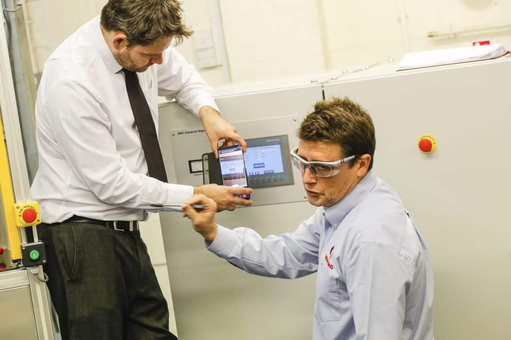 Bunting's Technical Team during the 2-day pre-shipment factory acceptance tests