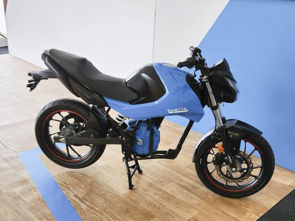 Blue Motorbike