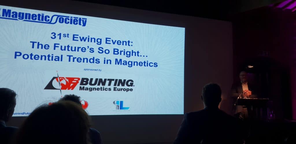 31st Ewing Event, organised by the UK Magnetics Society